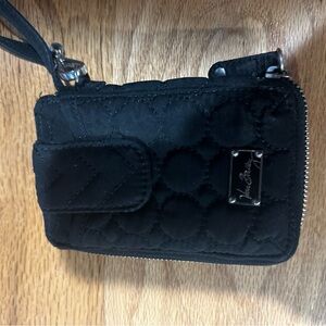 Black Vera Bradley wristlet